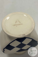 Aluminia Christmas Heart Candleholder/Vase in Blue