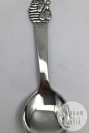 H.C. Andersen Eventyr Barneske i Sølv. Prinsessen på Ærten