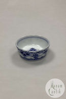 Royal Copenhagen Blue Fluted Half Lace Salt Jar No. 706