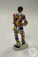 Royal Copenhagen Figurine Arlecchino La Commedia dell'Arte Italiana No. 1249-069