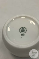 Bing og Grøndahl Henning Koppel Hvid Lille Marmelade eller Sukkerskål No 552