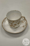 Tidlig Royal Copenhagen Art Nouveau Kop og underkop No 2