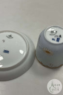 Tidlig Royal Copenhagen Art Nouveau Kop og underkop No 6