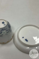 Tidlig Royal Copenhagen Art Nouveau Kop og underkop No 12