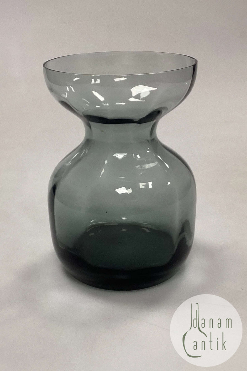 Grå/Smoke Blomsterløg Vase Holmegaard / Kastrup / Fyens Glasværk