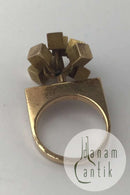 Hans Hansen 14 Kt Guld Ring Moderne