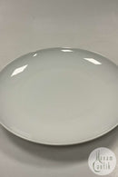 Bing og Grøndahl middagstallerken i hvid uden dekoration No. 325