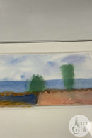 Inger Hanmann Akvarel Maleri i ramme 2