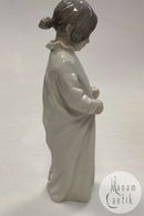 Royal Copenhagen Figur No. 408 - Godmorgen (Pige i natkjole)