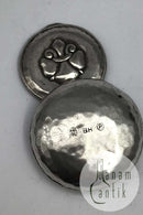 Bernhard Hertz Sølvplet Fransk Lilje Pilleæske