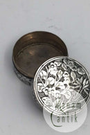 Kinesisk ? Sølv Pilleæske