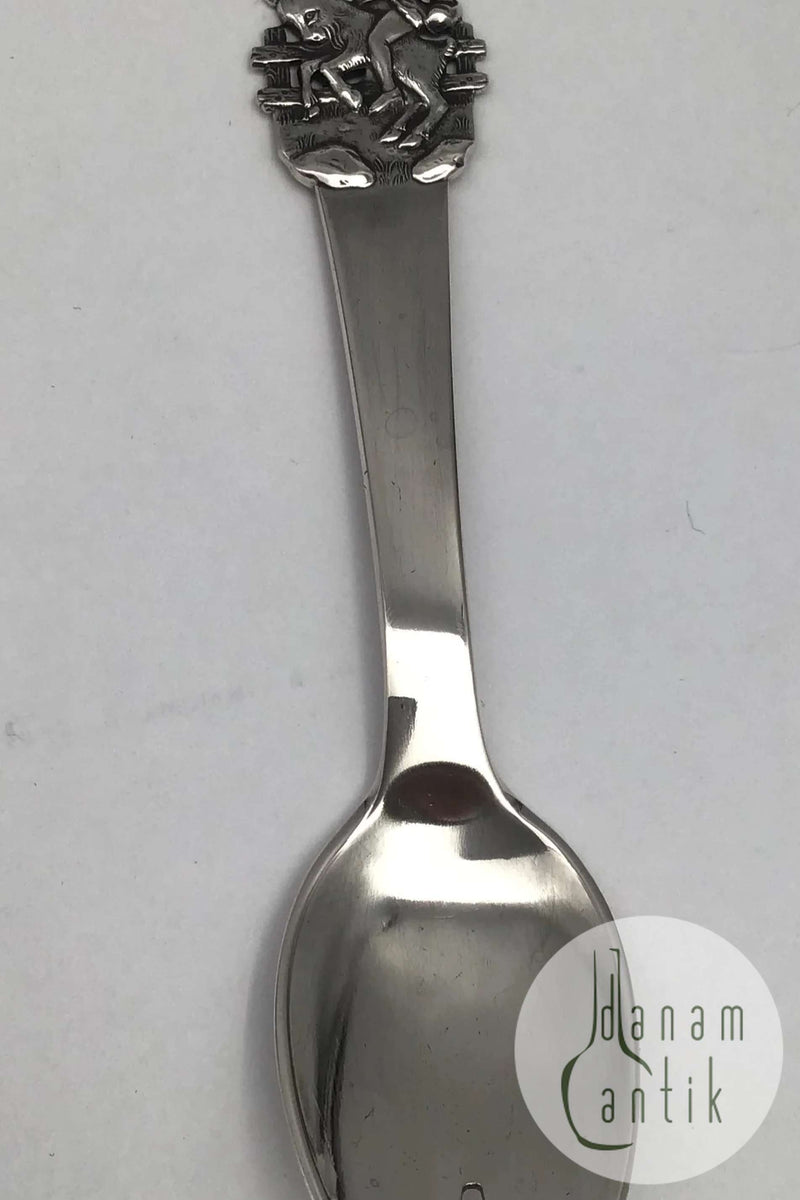 Horsens Sølv H.C. Andersen Eventyr Bestik Skaffel Klodshans