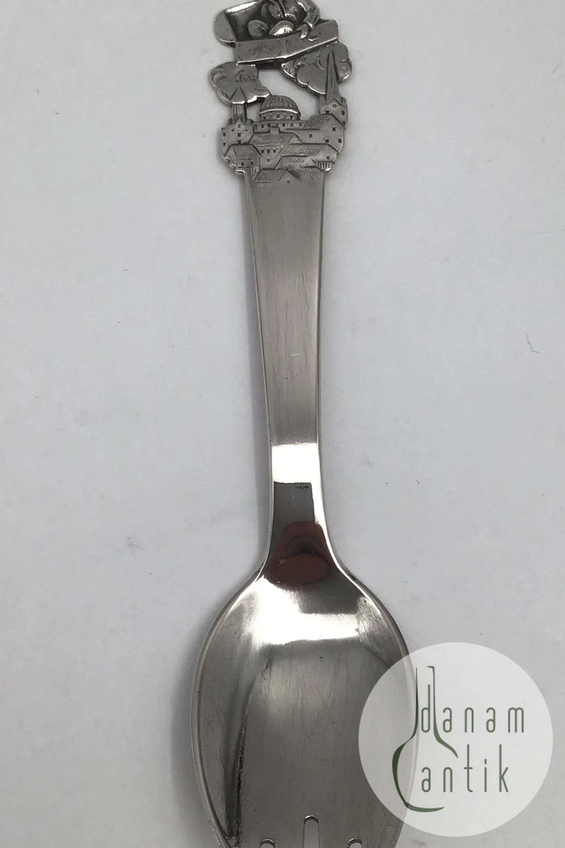 Horsens Sølv H.C. Andersen Eventyr Bestik Skaffel Den Flyvende Kuffert