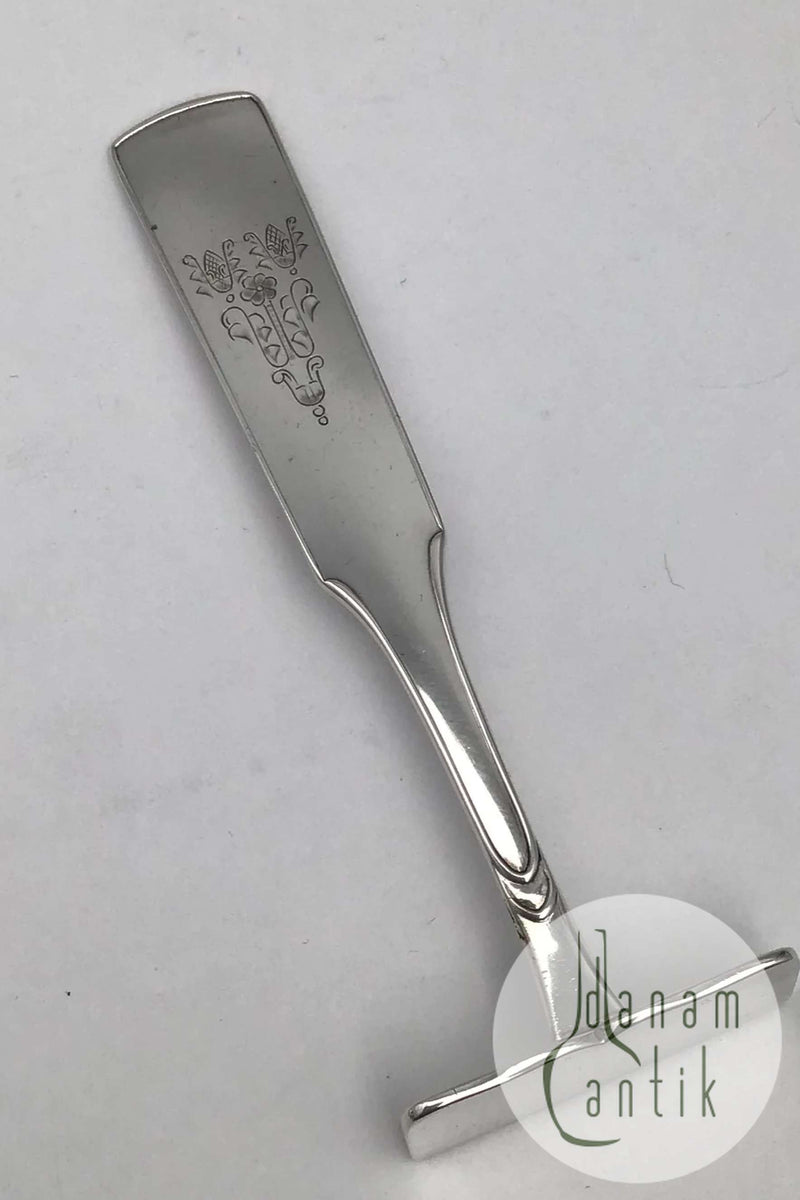 Hans Hansen Sterling Sølv Arvesølv No. 2 Skubber