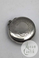 Danish ? Silver Pillbox (Pendant)