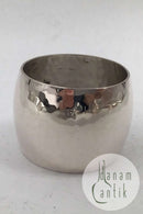 Dansk Sølv Hammerslået Servietring