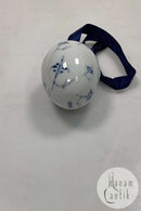 Royal Copenhagen Musselmalet Riflet Påskeæg - Palmette 2005