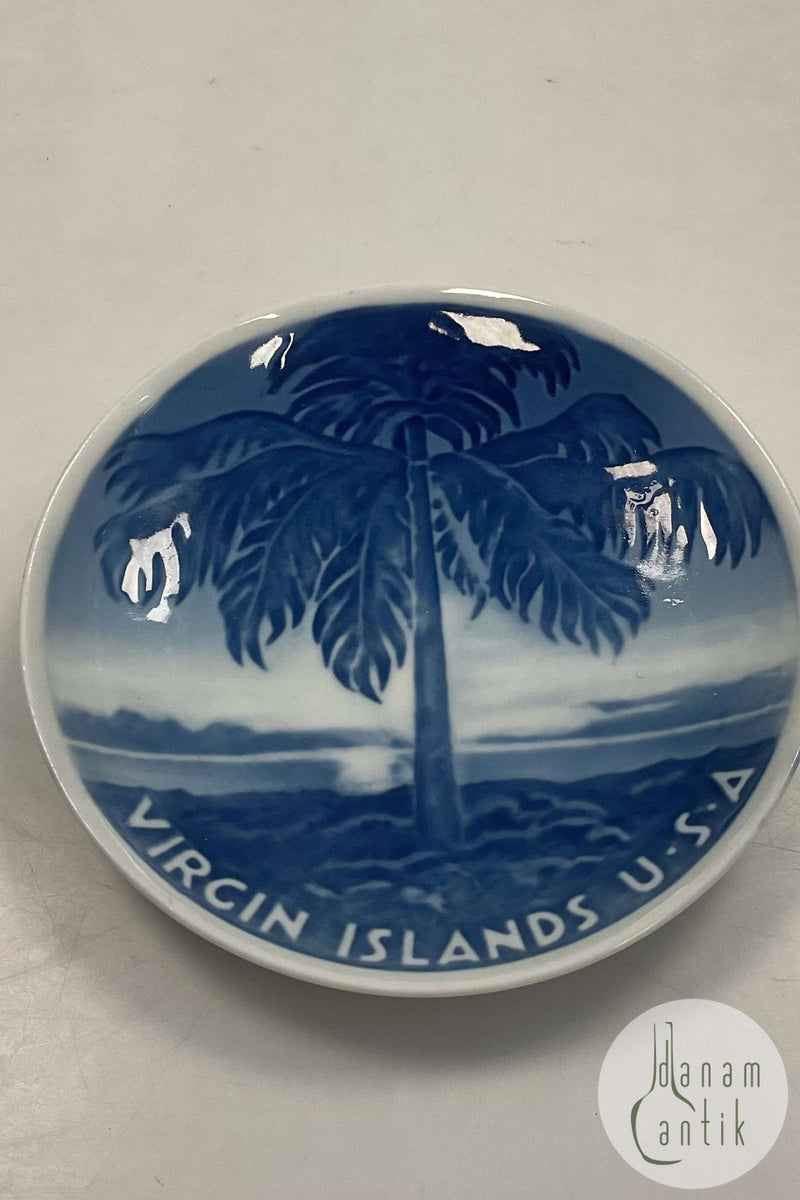 Bing og Grøndahl mindeplatte Virgin Islands BG-CM68