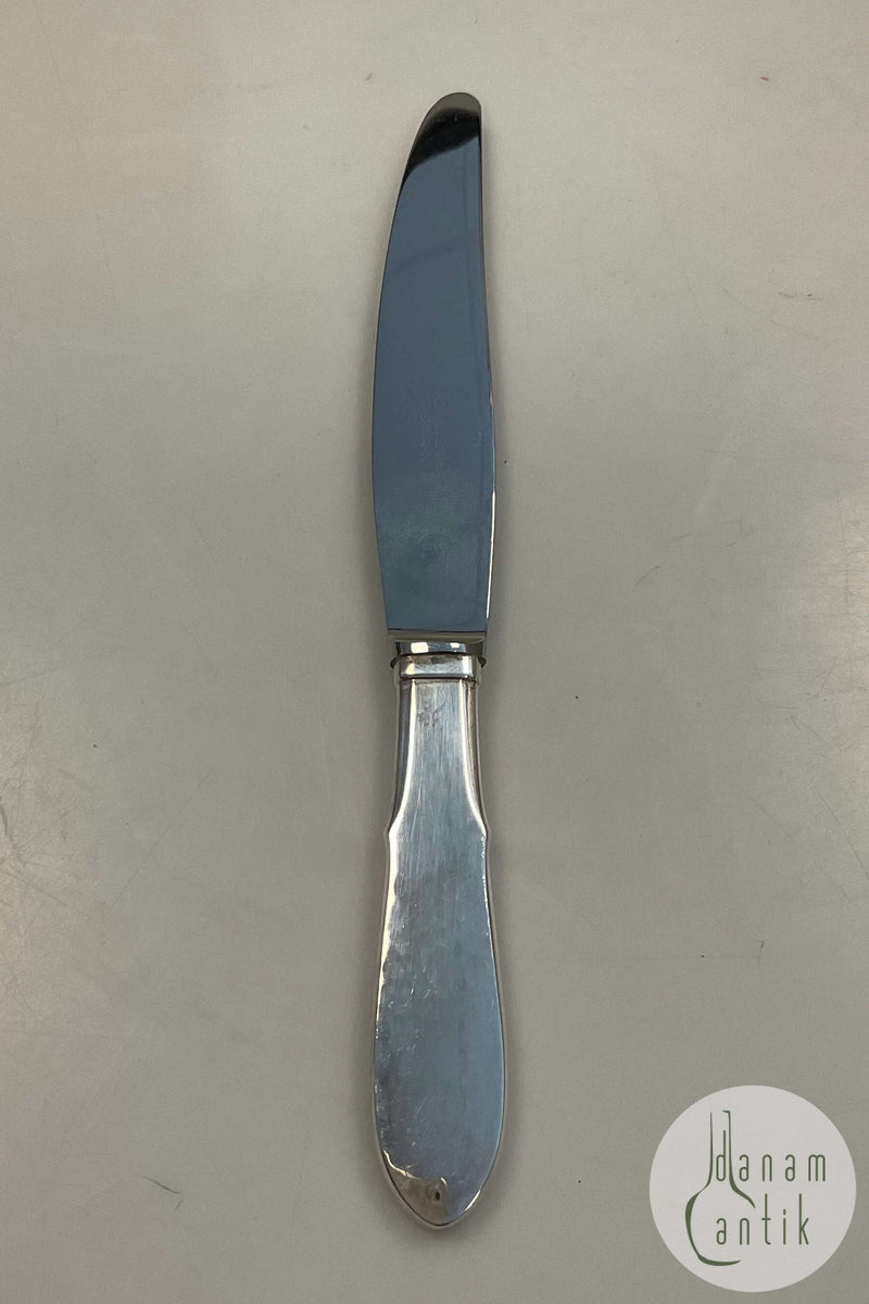 Georg Jensen Sølvplet Mermaid Frokostkniv Kort skaft