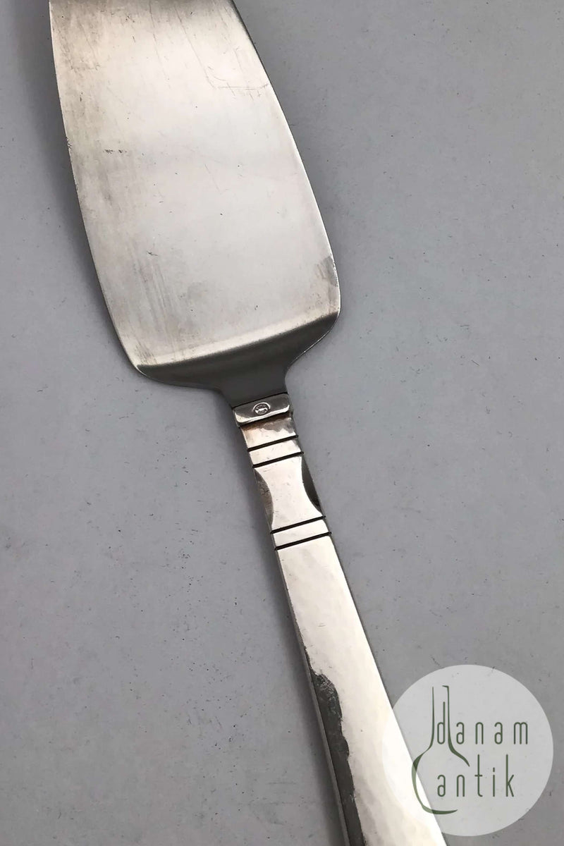 Georg Jensen Sterling Sølv / Stål Antik Serveringsspade No. 194