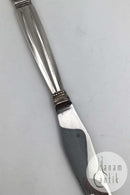Georg Jensen Sterling Sølv Konge Middagskniv No. 014 (Langt Skaft) (Skær)