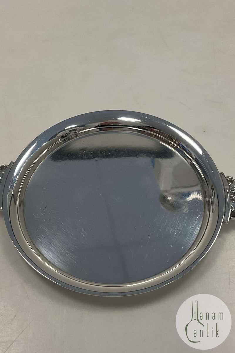 Georg Jensen Sterling Sølv Kaktus Flaskebakke No. 629 A