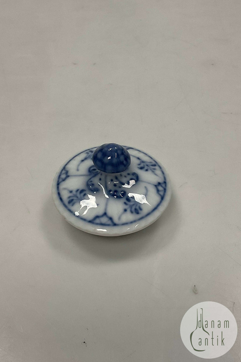 Royal Copenhagen Musselmalet Riflet Låg til Lille Thekande No. 249