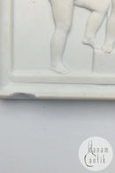 Royal Copenhagen Biscuit Platte Biscuit Spillende Engle No 87