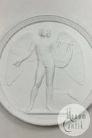 Royal Copenhagen Bisque Plate Genius of Poetry No 105