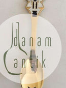 A. Michelsen Juleske 1991 I forgyldt Sterling Sølv og Emalje