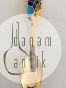 A. Michelsen Juleske 1990 Forgyldt Sterling Sølv og Emalje