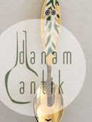 A. Michelsen 1970 Juleske Forgyldt Sterling Sølv med Emalje