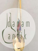 A. Michelsen 1958 Juleske Forgyldt Sterling Sølv og Emalje