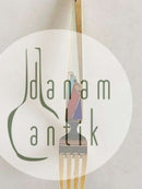 A. Michelsen Julegaffel 1958 Forgyldt Sterling Sølv og Emalje.