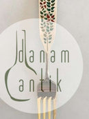 A. Michelsen 1955 Julegaffel Forgyldt Sterling Sølv med Emalje