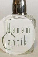 Lommelærke med bæger og prop i plet