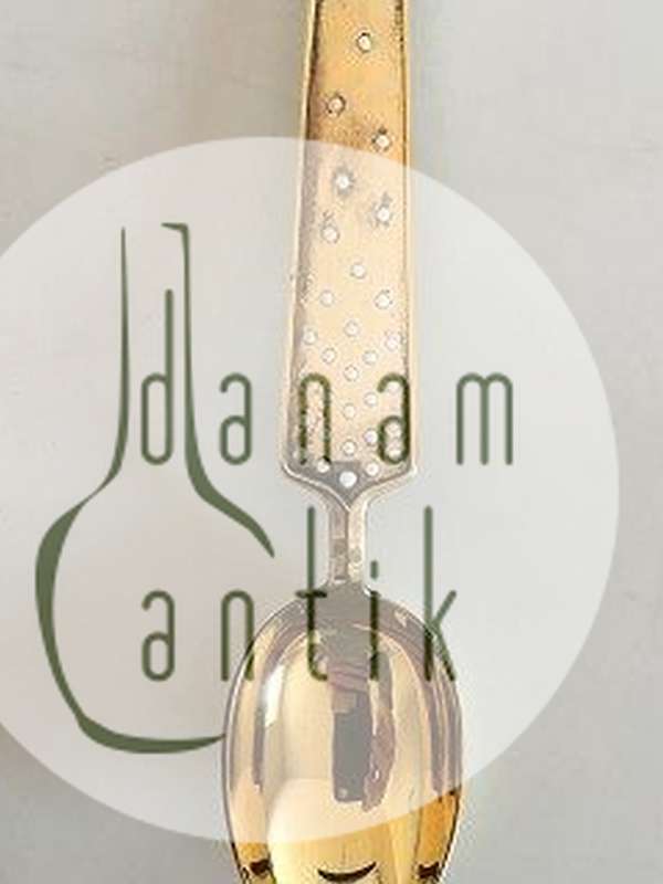 A. Michelsen 1947 Juleske Forgyldt Sterling Sølv med Emalje