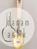 A. Michelsen 1940 Juleske Forgyldt Sterling Sølv.