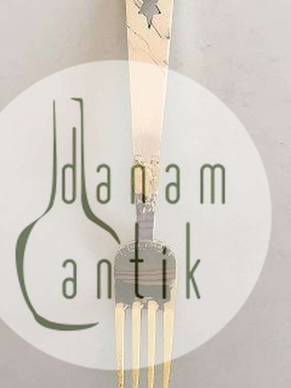 A. Michelsen 1940 Julegaffel Forgyldt Sterling Sølv.