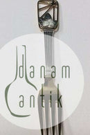 A. Michelsen 1938 Julegaffel Forgyldt sterling sølv med emalje.