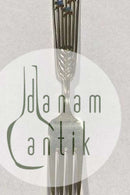 A. Michelsen 1937 Julegaffel Forgyldt Sterling Sølv med Emalje