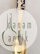 A. Michelsen Christmas Spoon 1934 Gilded Sterling Silver with Enamel