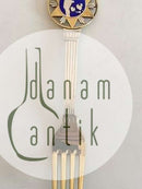 A. Michelsen 1931 Julegaffel Forgyldt Sterling Sølv med Emalje