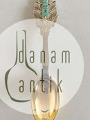 A. Michelsen 1930 Juleske Forgyldt sterling sølv med emalje