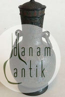 Krukke med låg af Terracotta