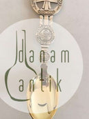 A. Michelsen 1920 Juleske Forgyldt Sterling Sølv