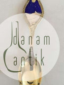 A. Michelsen Juleske 1913. Forgyldt Sterling Sølv med Emalje