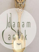 A. Michelsen Juleske 1912 Delvist forgyldt sterling sølv