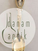 A. Michelsen 1911 Juleske. Delvist forgyldt sølv