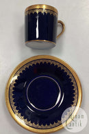 Rosenthal Mocha Cup in blue and gold